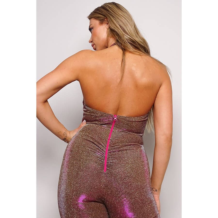 CEFIAN FASHION - Wholesale Jumpsuit - Women's - DARIAN SEQUINS HOLOGRAPHIC JUMPSUIT9