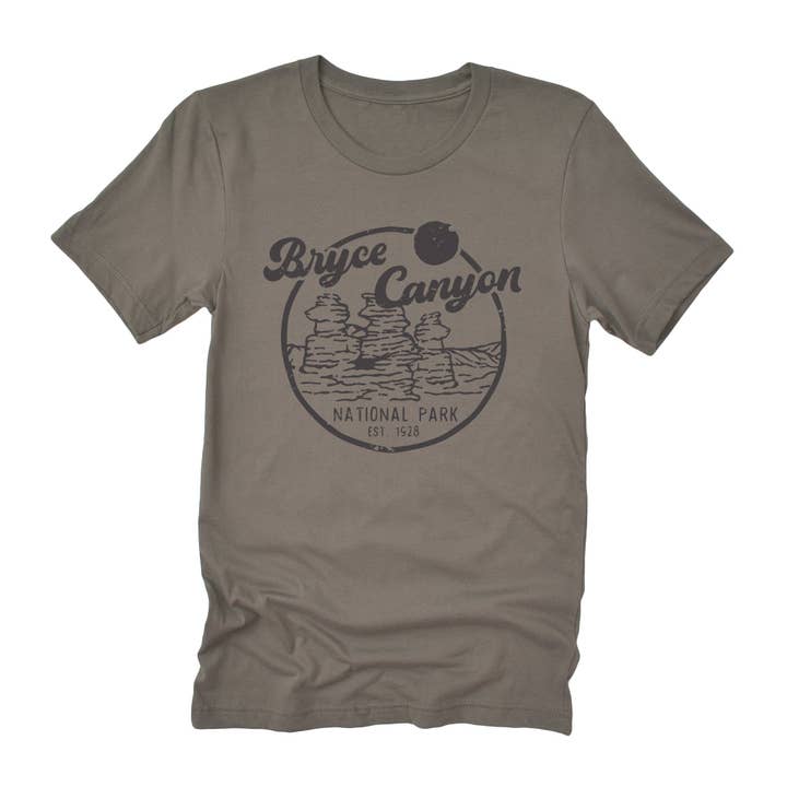North & Pine - Wholesale T-Shirt (Graphic) - Unisex - Bryce Canyon National Park - Duo-Tone T-Shirt7