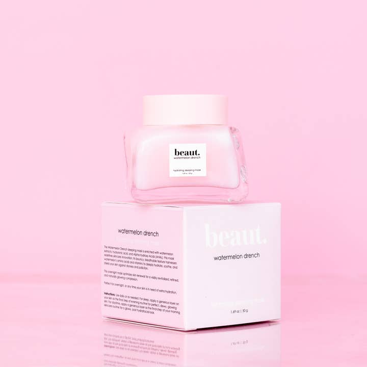 beaut.beautyco - Wholesale Skincare Face Mask - Watermelon Drench Sleeping Mask