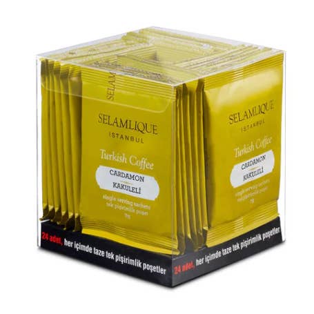 Aladdin - Wholesale Ground Coffee - Selamlique Cardamon Turkish Coffee - Ground Turkish Coffee - 125 g / 4.4 oz0