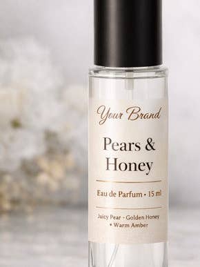 Pears & Honey | 15 mL Eau de Parfum Spray for Women | Sweet Fruity Travel Size Perfume for wholesale by The Brown Rose