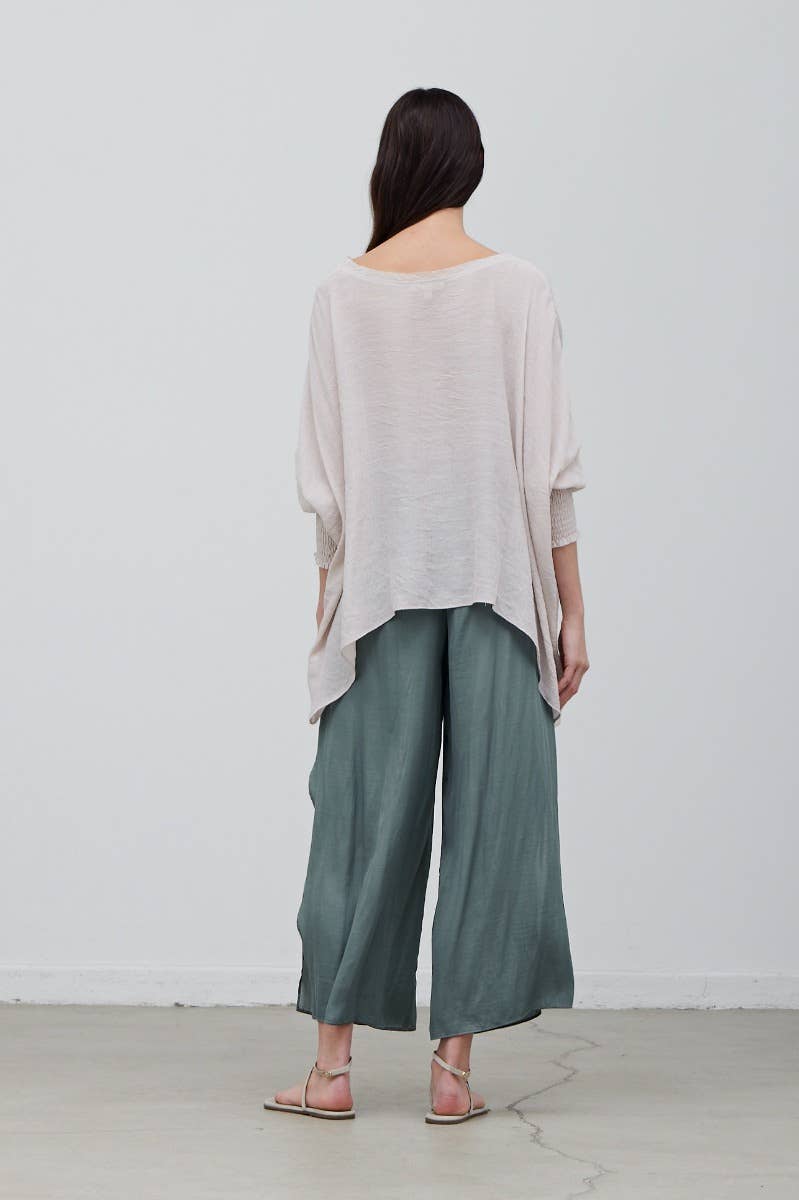 Grade & Gather - Vente Chemisier – femme - 40250PP - BLOUSE À MANCHES SMOCKÉES34