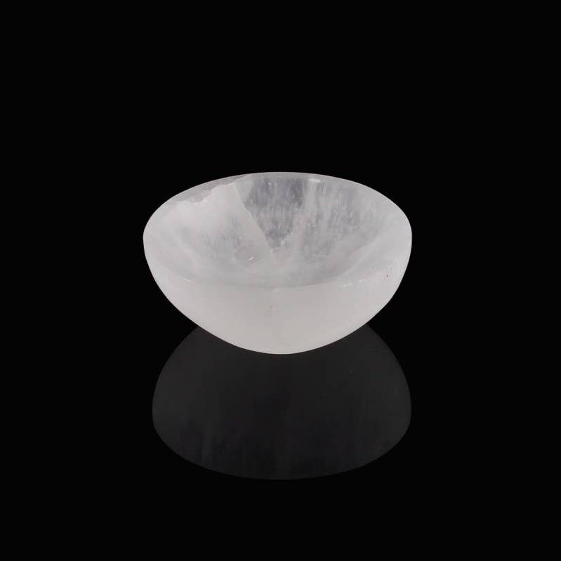 UniArt - Wholesale Ornament - Natural selenite bowl0
