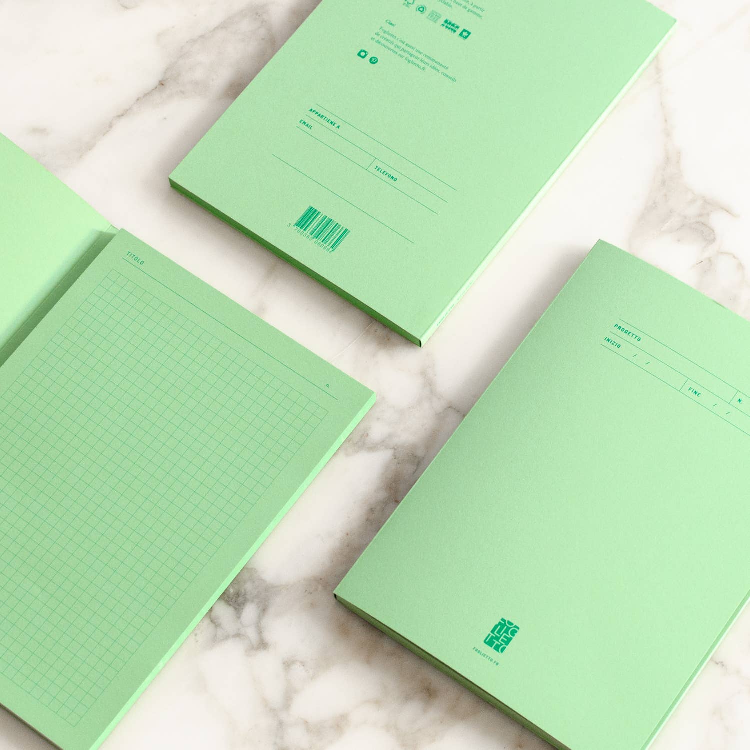 Foglietto - Venta al por mayor Libretas - Bloc de notas « Nota bene » con hojas desprendibles1