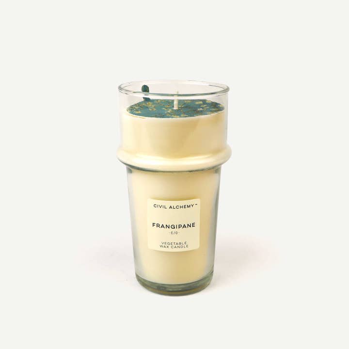 CA Hand-Poured Candle - Frangipane for wholesale by Civil Alchemy