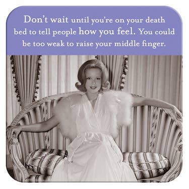 Shannon Martin Design - Wholesale Coasters - Tell People Coaster