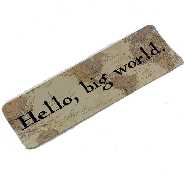 Hola, Big World Stick-On para venta al por mayor de The Creative Farm Girl