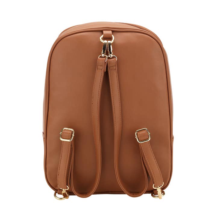 Viv&Lou - Wholesale Backpack - Women's - Camel Waverly Backpack2