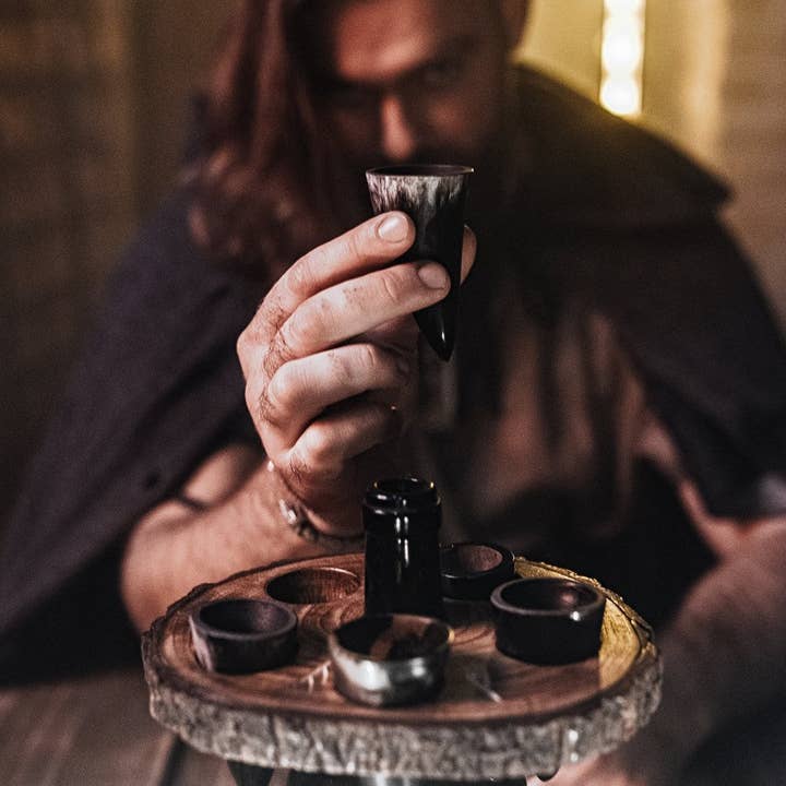 Norse Tradesman - Wholesale Shot Glass - Drinking Horn Shot Glass Set3