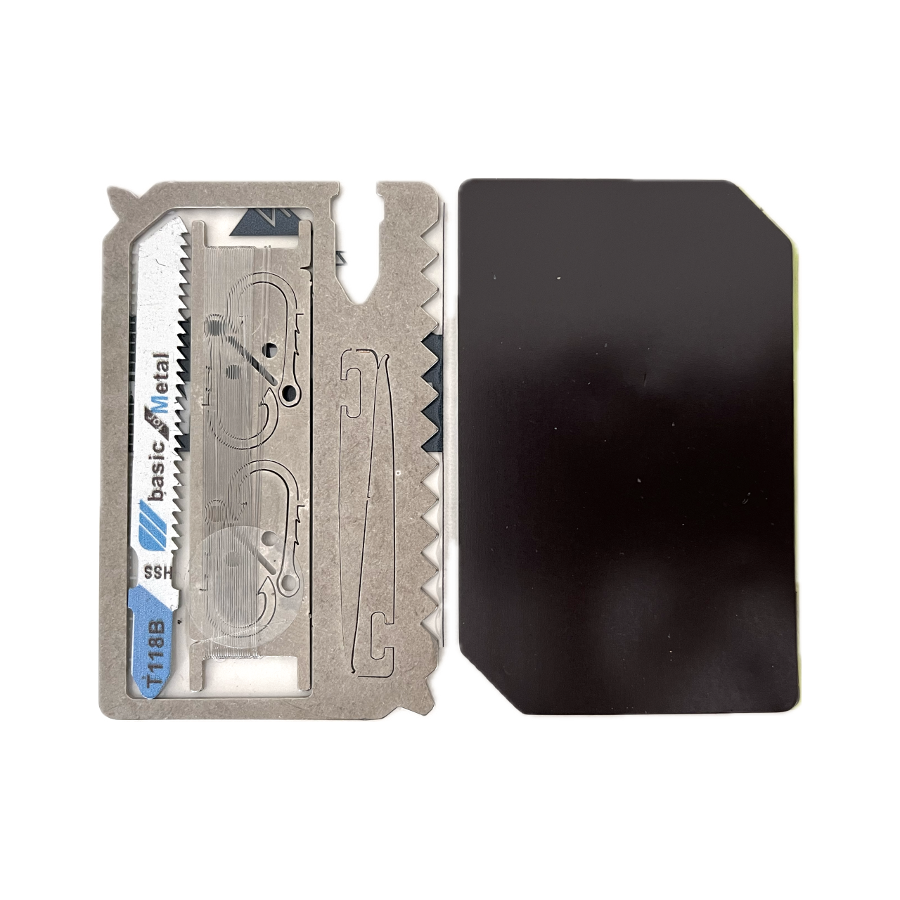 Zootility - Vente Outil de bricolage - Kit de survie pour la pêche au format carte de crédit1