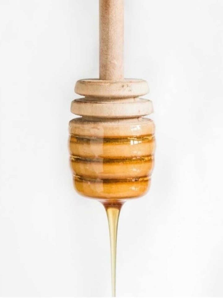 Mini Wooden Hunnie Dipper for wholesale by Mindful FÜD