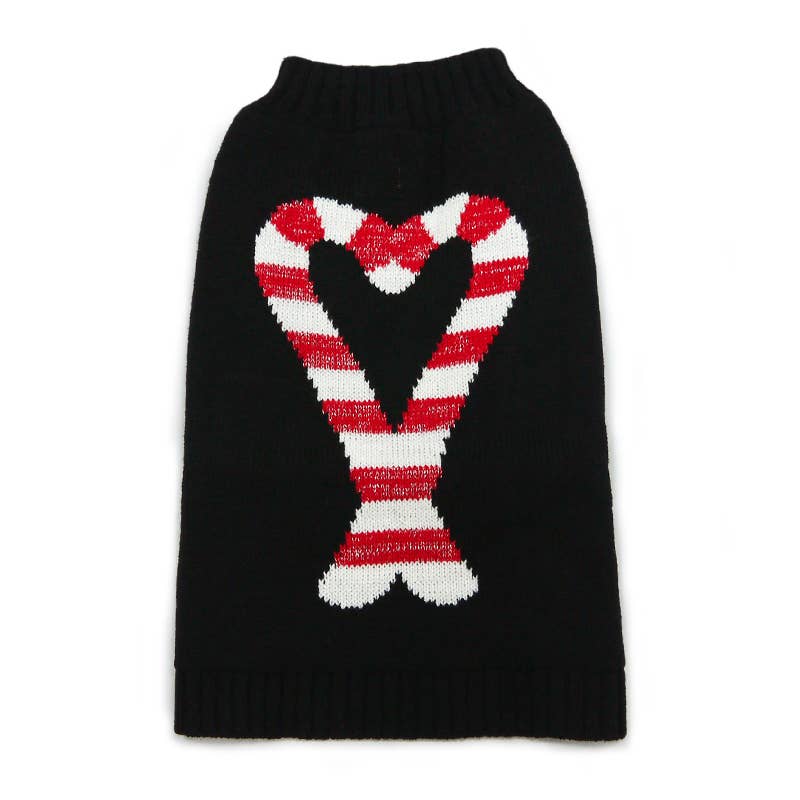 Dogo Pet – wholesale Pet jumper – Dog – Closed Out Item- Candy Cane Sweater0