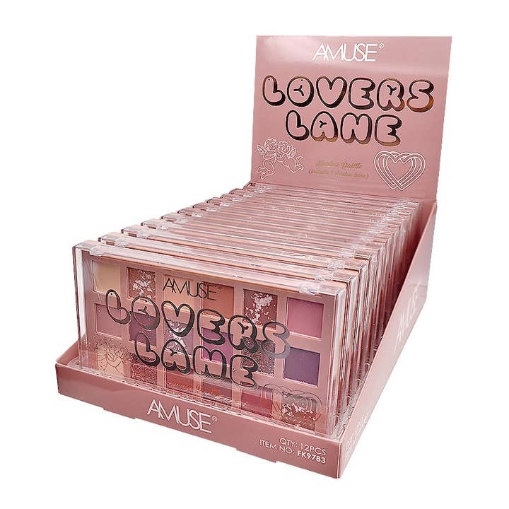 PINEAPPLE Beauty - Wholesale Eyeshadow Palette - Amuse FK9783 Lovers Lane Nude Shadow Palette - 12