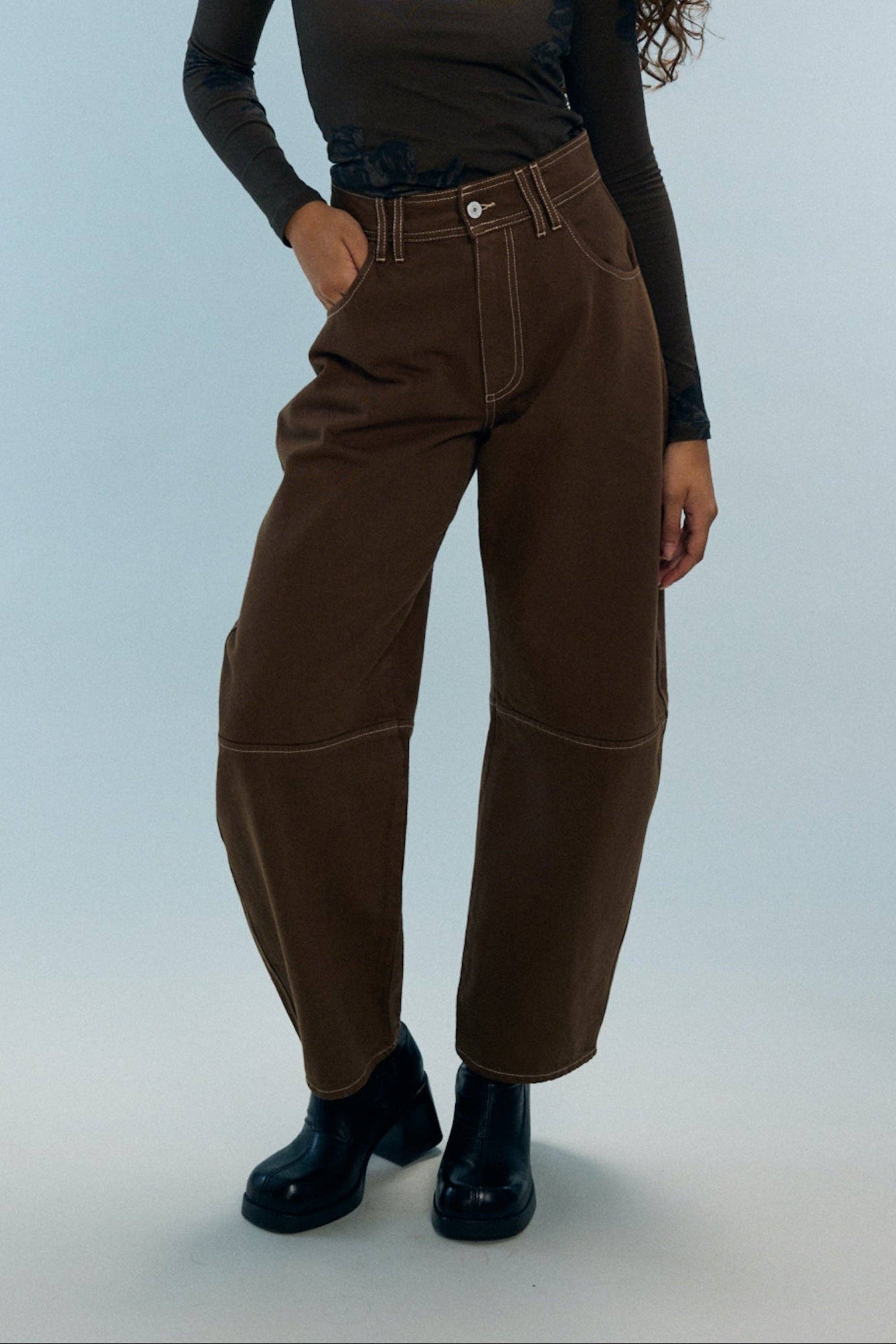 Nitah - Wholesale Jeans - Women's - Jean brown Josef