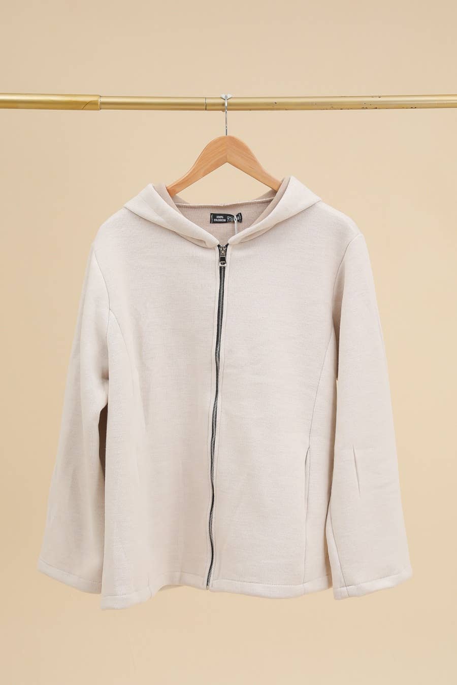 la maison des fibres naturelles - Wholesale Varsity/Baseball Jacket - Women's - zip jacket 09568 20% nylon 75% polyester 5% elastic11