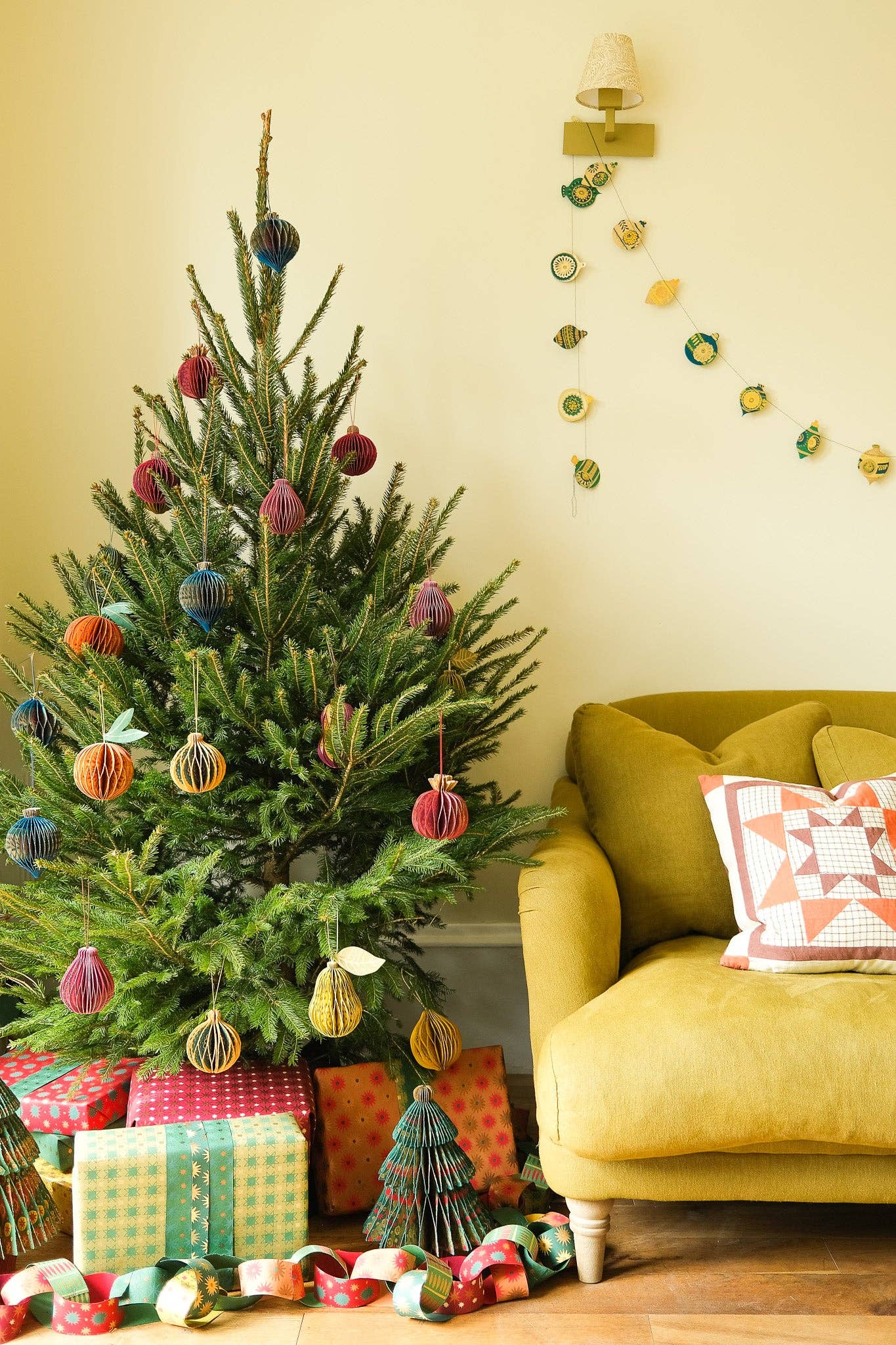 East End Press - Wholesale Christmas Decoration - Fir Tree Honeycomb15