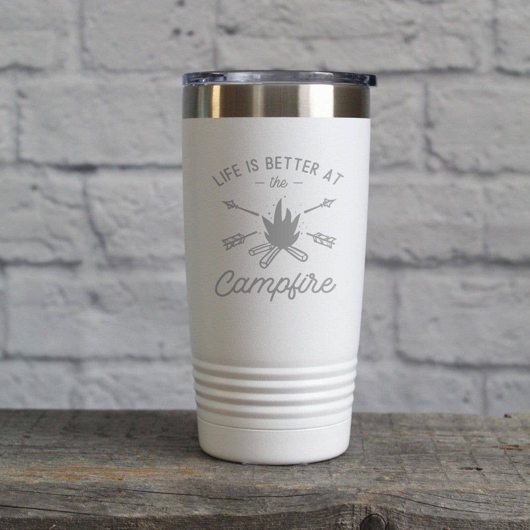 Katie & Company - Wholesale Insulated Mug/Tumbler - Life Is Better at the Campfire Mug Tumbler3