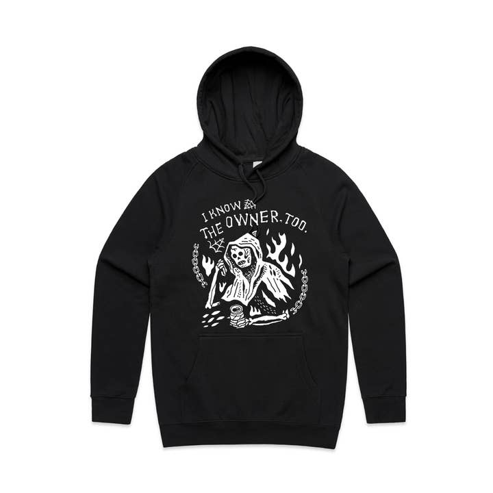 I Know The Owner Hoodie for wholesale by Mover & Shaker