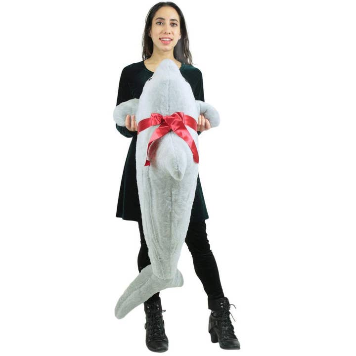 Big Plush - Wholesale Stuffed/Plush Toy - Kids & Baby - American Made Giant Stuffed Dolphin 46 Inch Soft Plush4