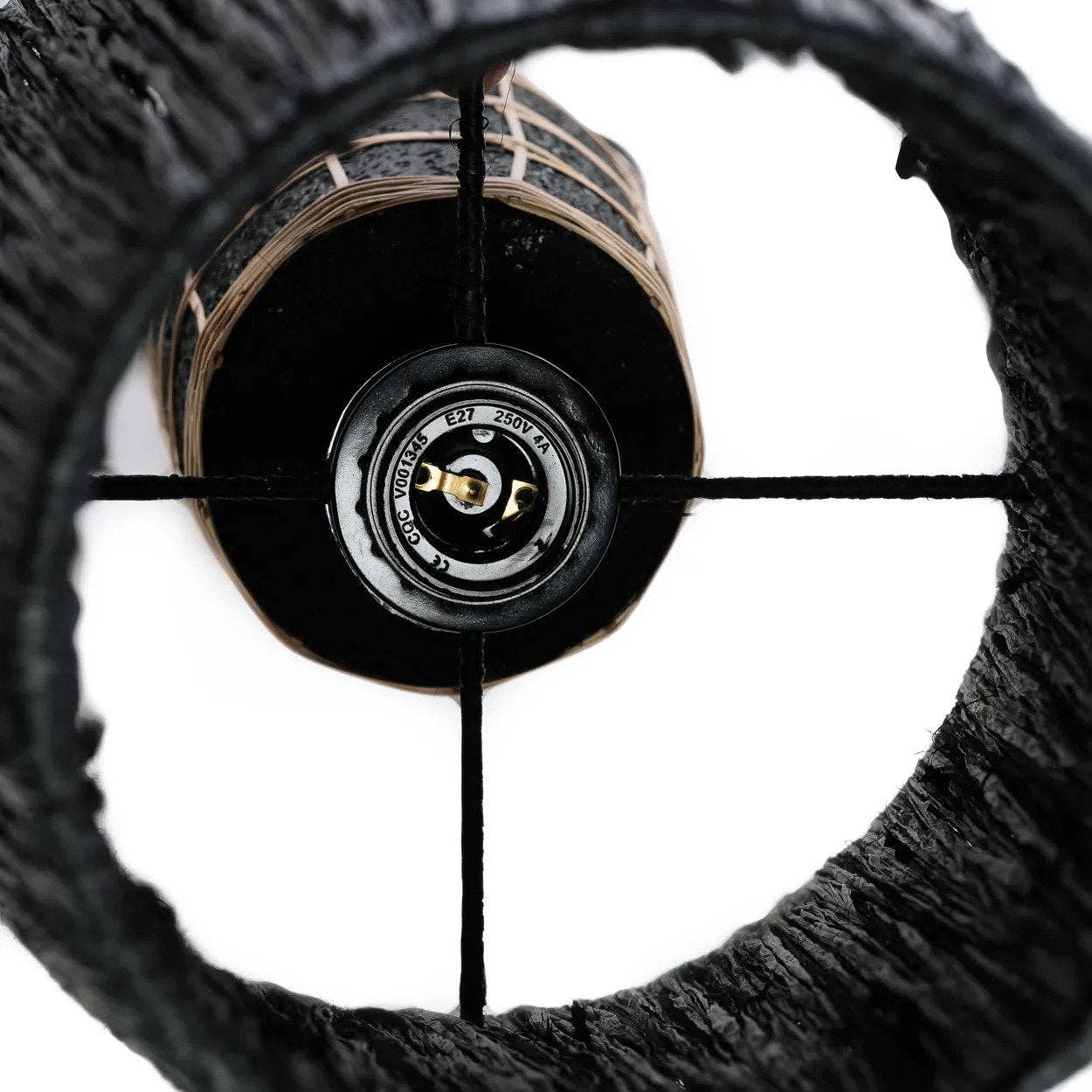 Bazar Bizar Living - Vendita all'ingrosso Lampada da scrivania/d'accento - Lampada da tavolo Naxos - Nero naturale3