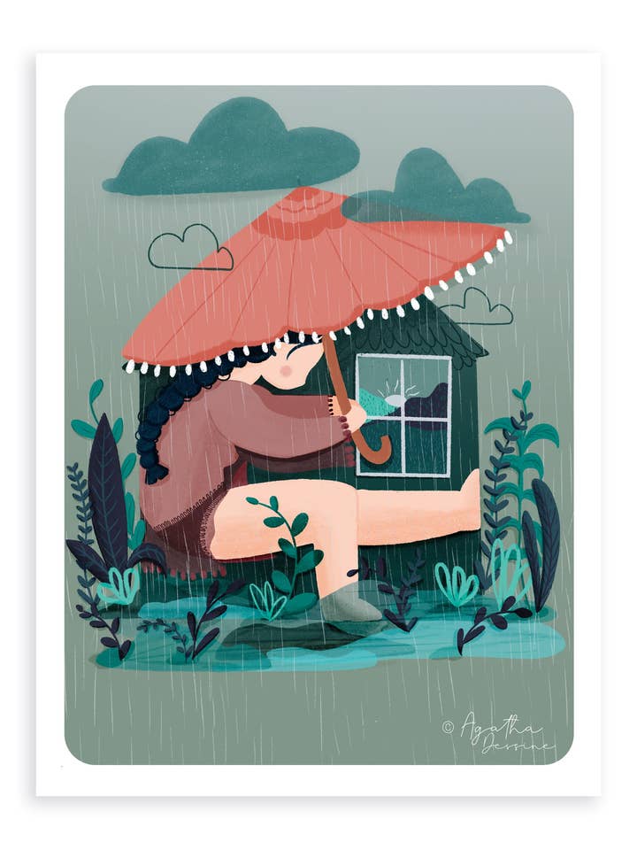 Rainy days for wholesale by Agatha Dessine
