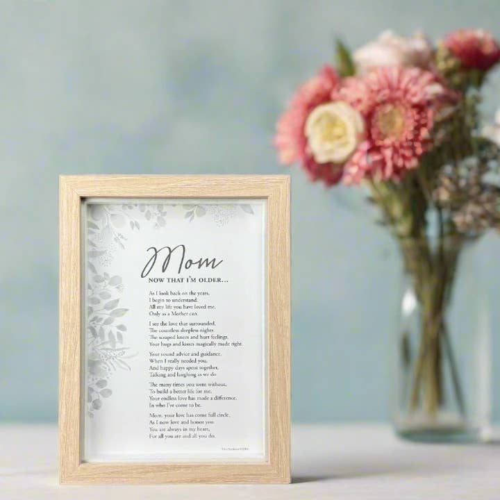 The Grandparent Gift Co. Inc. - Vente Cadres photos - Cadeau pour Maman : Maman Maintenant que je suis plus âgé Cadre de Table 5x7 4019L3