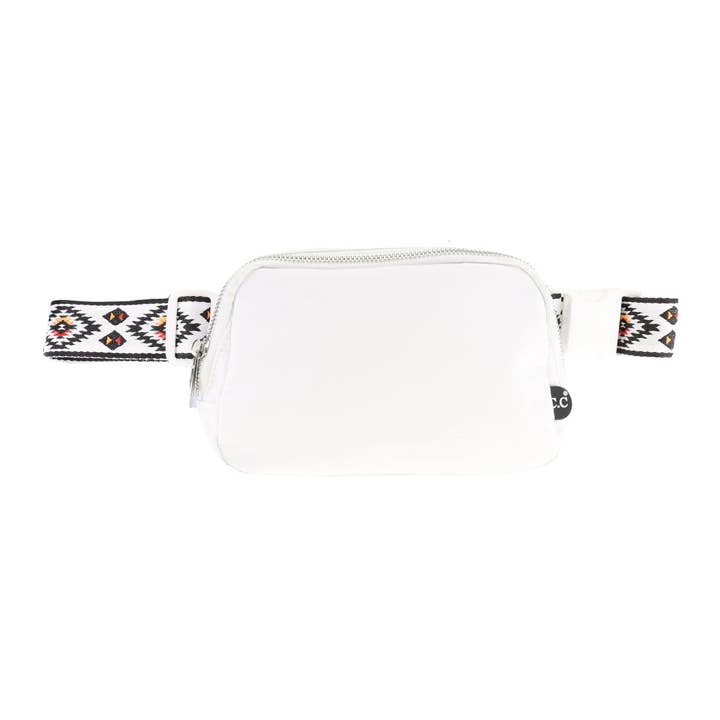 C.C Beanie - Wholesale Belt Bag - Women's - Aztec Strap C.C Belt Bag BGS0061