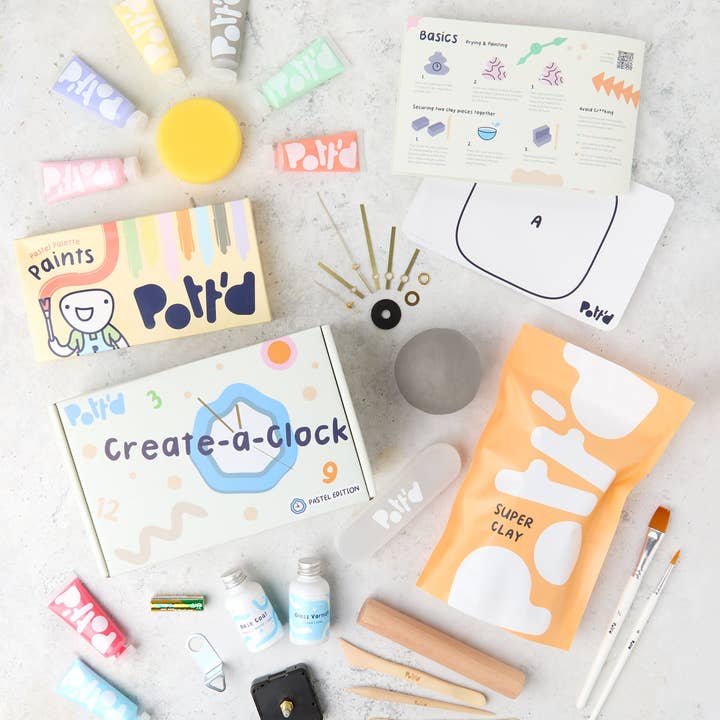 Pott'd - Wholesale DIY Craft Kit - Create-a-Clock6