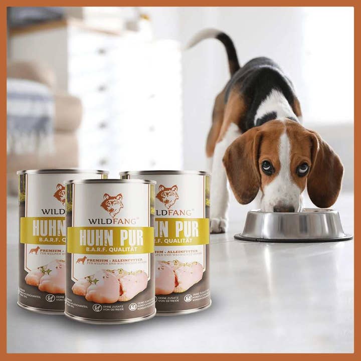 WILDFANG – Großhandel Tiernahrung – Hund – Nassfutter Huhn pur - BARF Qualität