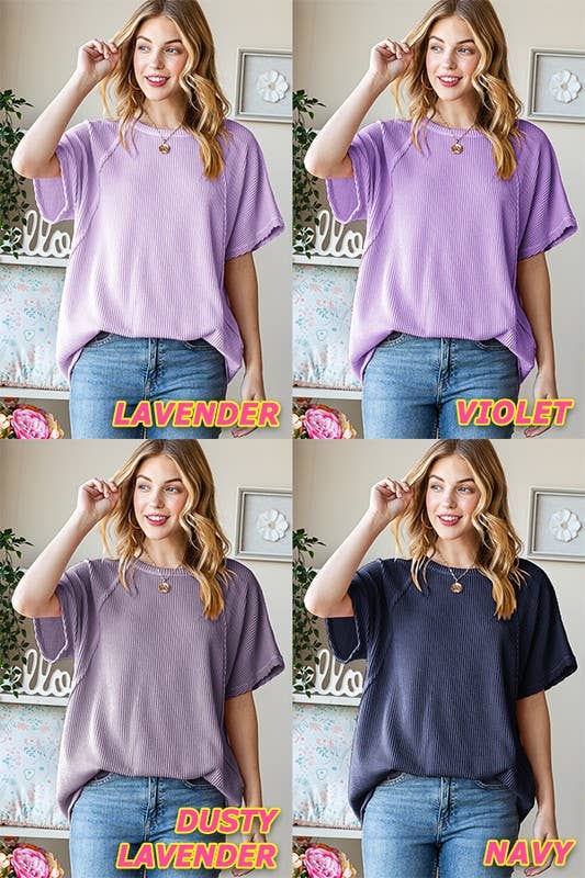 HEIMISH – Engroshandel Tunika - Dame – ET7518-10 MASSIV URBAN RIBBET TOP19