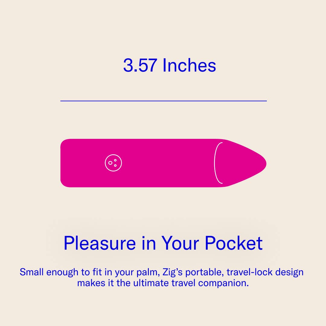 Pink Zig, Lipstick Vibrator for wholesale on Faire3