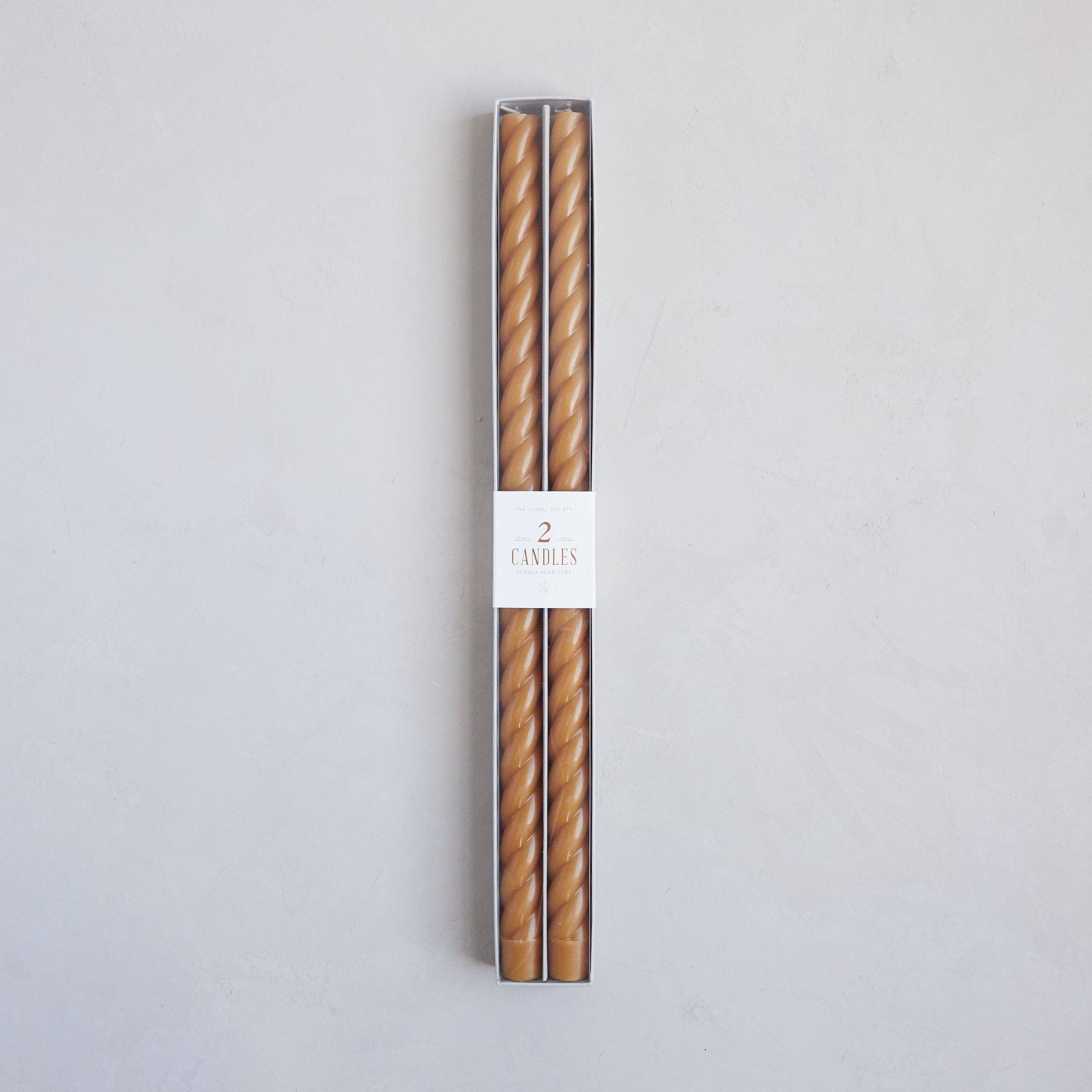 The Floral Society - Vente Bougies/bougeoirs coniques - Bougies coniques fantaisie de 18 pouces4