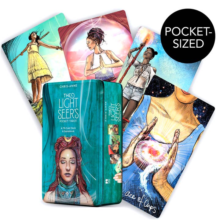 Light Seer's Pocket Tarot Cards Hay House for wholesale by Cardshouse