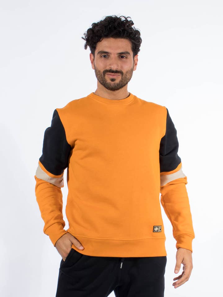 StockNow Unipessoal - Wholesale Sweatshirt - Men's - Sweat West Orange0