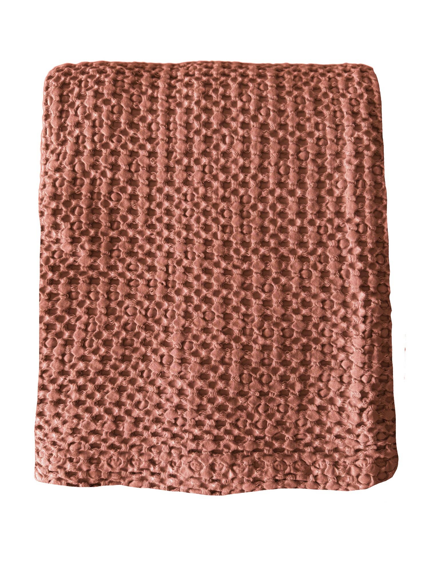 Anaya Home - Wholesale Bedding Blanket - Stonewashed Cotton Waffle Bed Blanket11