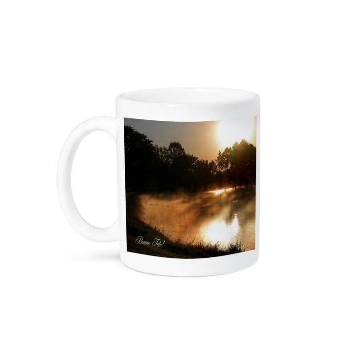 3dRose - Wholesale Coffee Mug - 3dRose, Golden Morning, Happy Birthday in French (Canada), Bonne Fete , Mug8