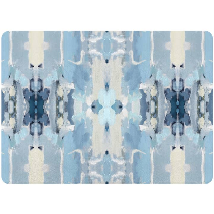 GB7836- Ocean Breeze by Laura Park Glass Cutting Board for wholesale by Marye-Kelley