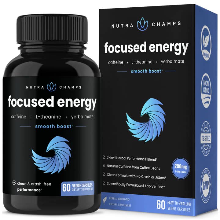 Focused Energy - Improve Concentration for wholesale by NutraChamps