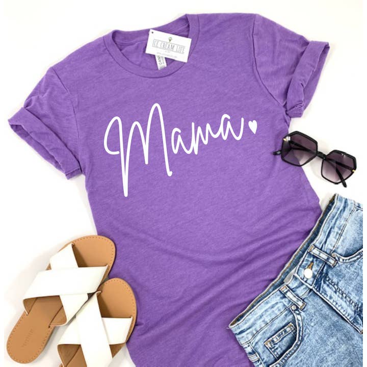 MINI CAMICIE DA MAMMA, CAMICIA DA MAMMA, MAGLIETTE ABBINATE PER MAMMA E FIGLIA per la vendita all'ingrosso da parte di Ice Cream Life