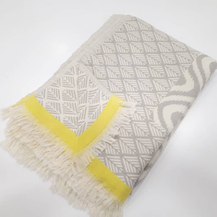 Tagesdecke Calhoun aus Bio-Baumwolle für den Großhandel von H+E Goods Company