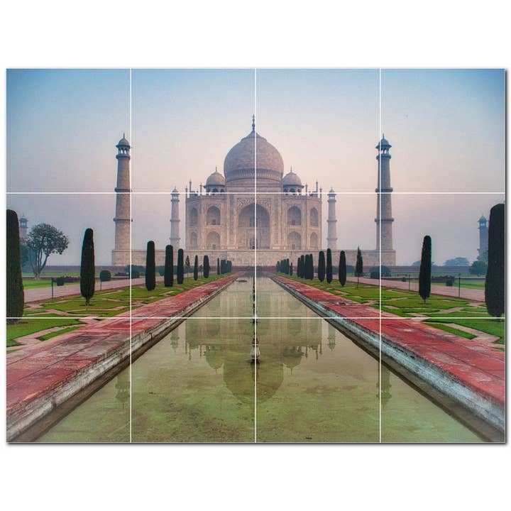 Beroemde plaatsen keramische tegelmuurschildering PT500552 voor wholesale door Picture-Tiles.com