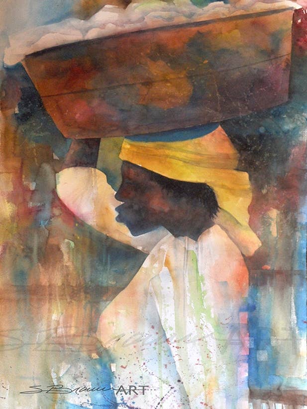 Endurance Watercolor Print for wholesale by SBrownART