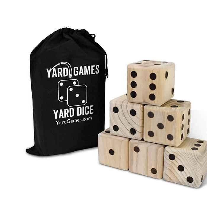 Yard Games - Wholesale Dice - Giant Wooden Yard Dice