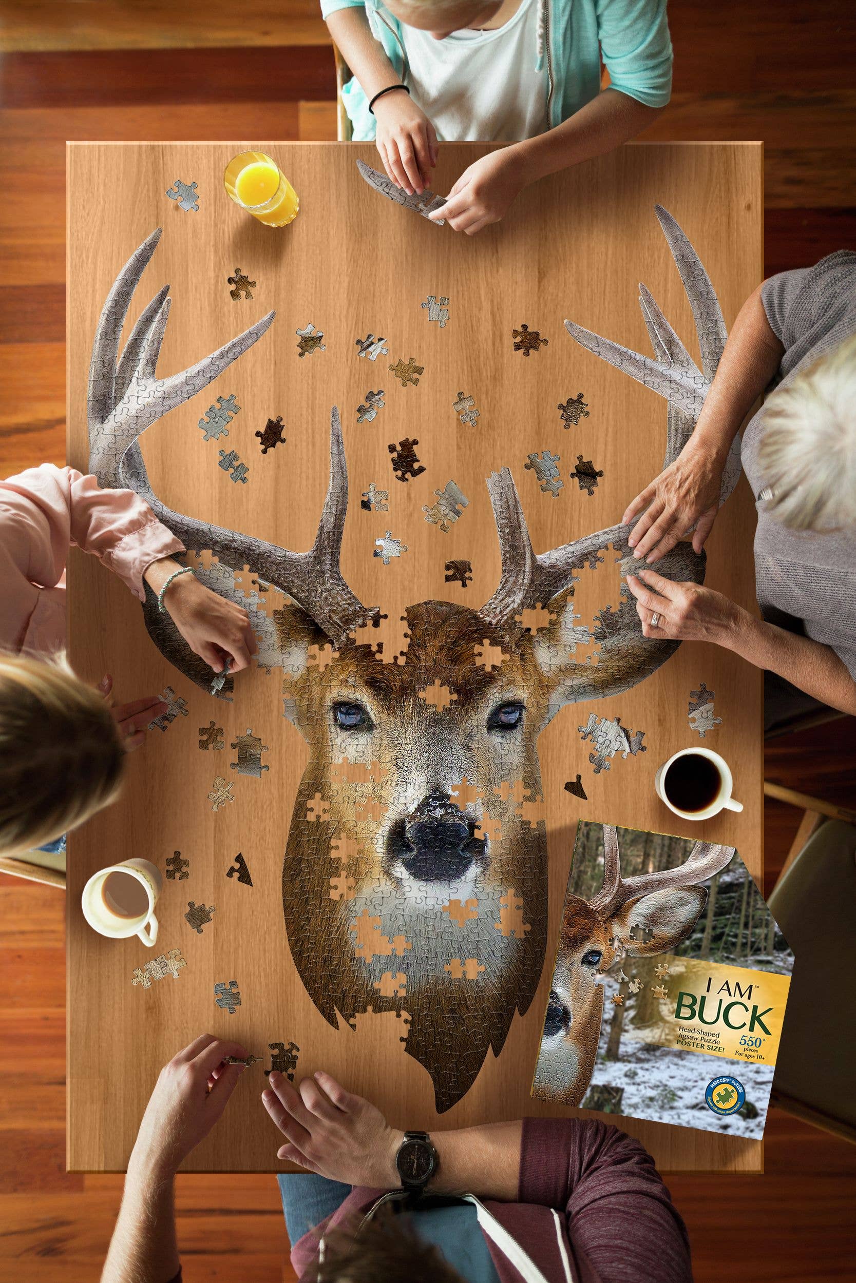 Madd Capp Games & Puzzles - Wholesale Puzzle - Adult - I AM Buck 550 piece jigsaw puzzles - gift4