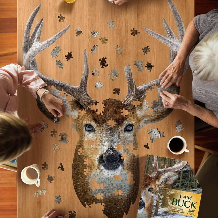 Madd Capp Games & Puzzles - Wholesale Puzzle - Adult - I AM Buck 550 piece jigsaw puzzles - gift4