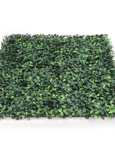 20" X 20" Faux Boxwood Panels - Realistic Greenery For Home for wholesale by Larksilk