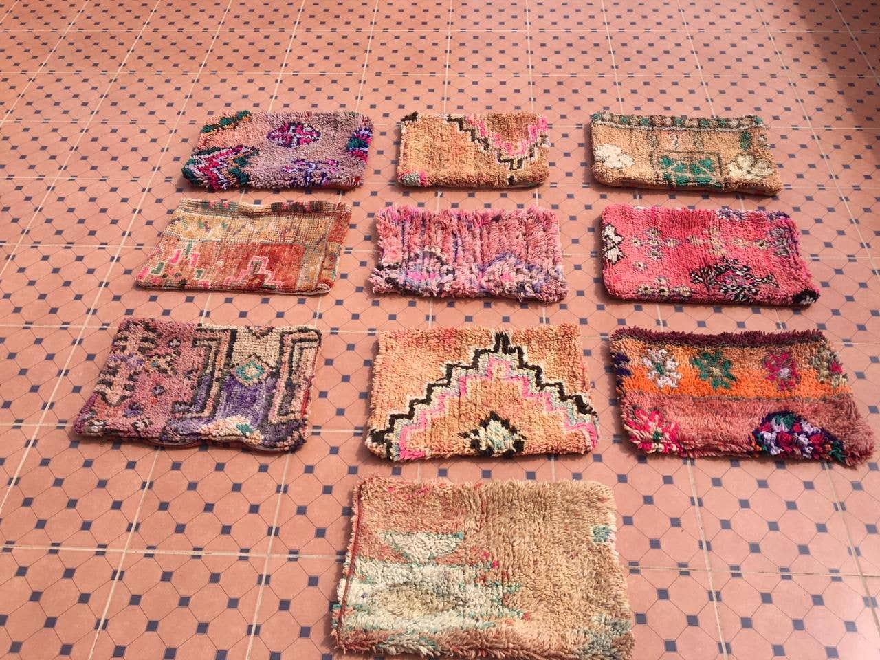 marrakeshop - Wholesale Throw Pillow Cover - Moroccan Vintage Boujad Cushions Case - Very Rare Collection13