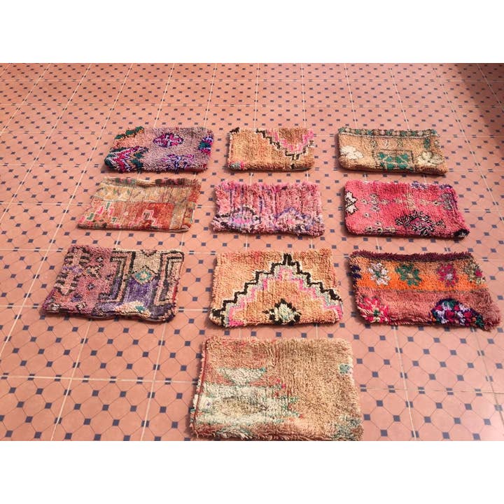 marrakeshop - Wholesale Throw Pillow Cover - Moroccan Vintage Boujad Cushions Case - Very Rare Collection13