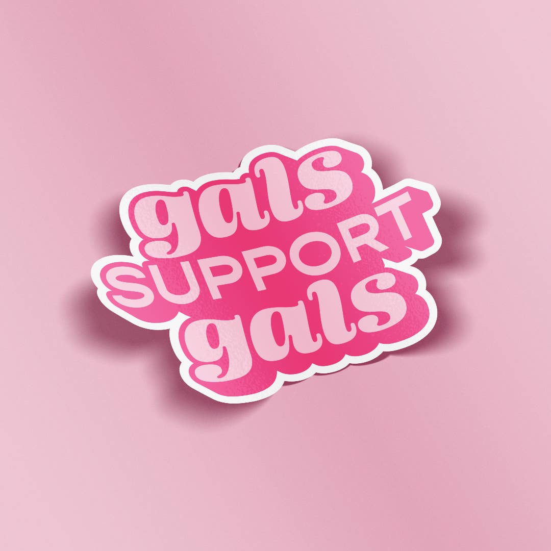 Woman-Owned Wallet - Wholesale Sticker - Gals Support Gals Sticker