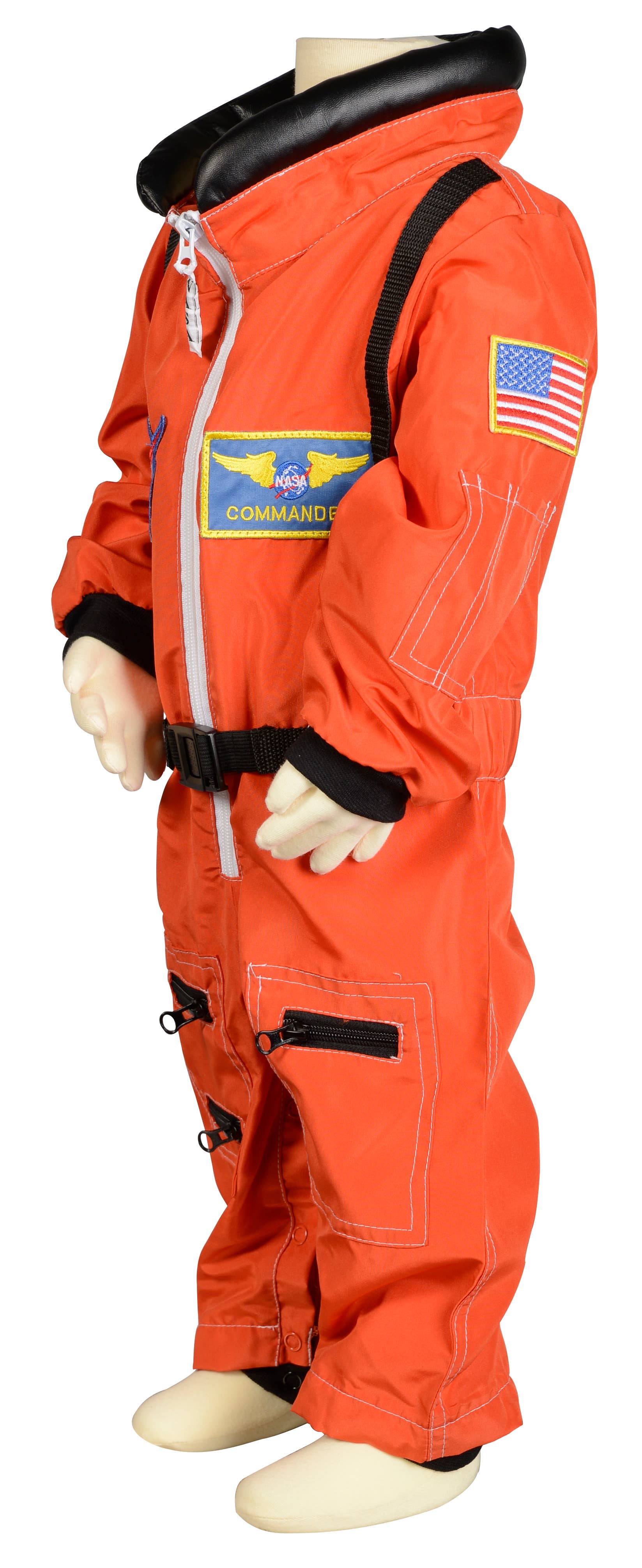 Aeromax Toys – Großhandel Kostüm – Kinder – Junior Astronauten-Anzug mit besticktem NASA-Cap18